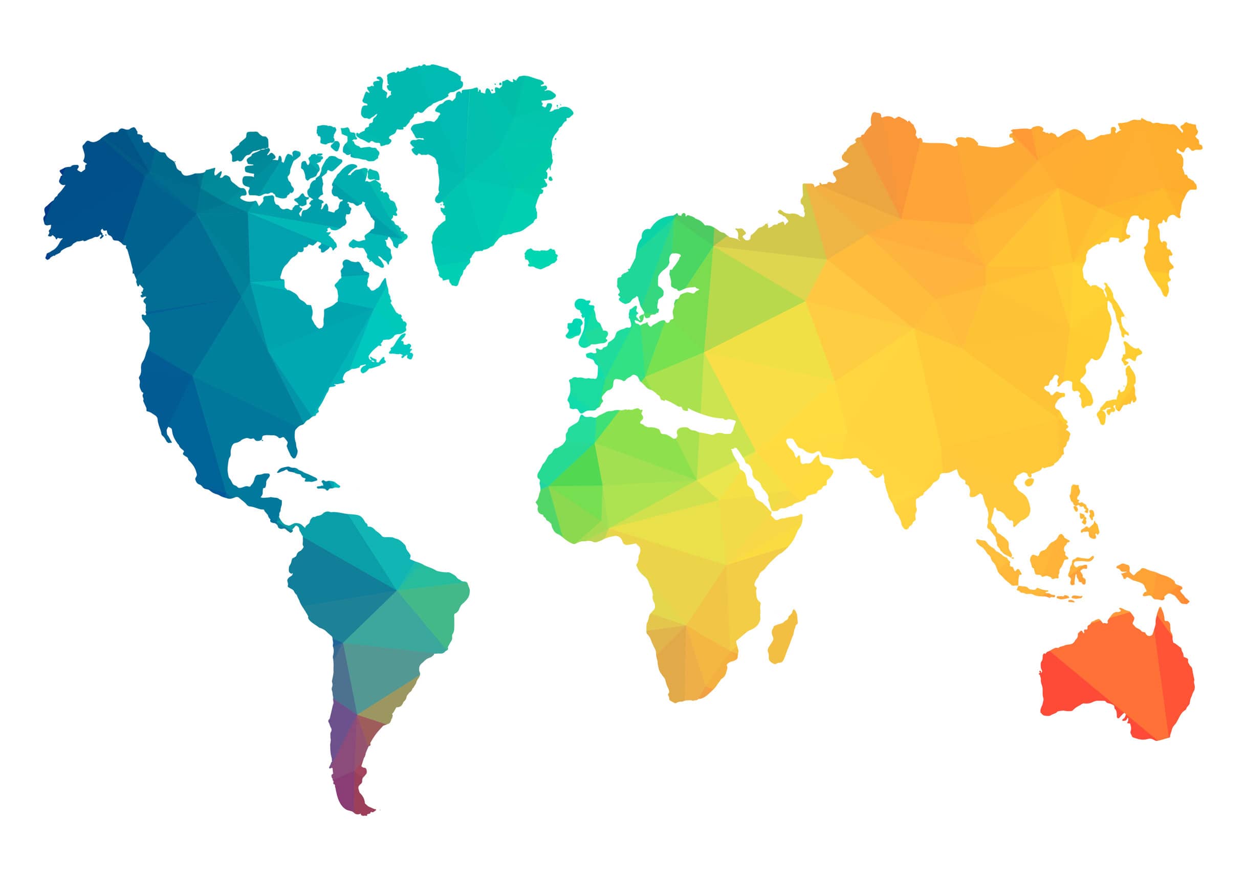 Amosvital Internationales Unternehmen Weltkarte